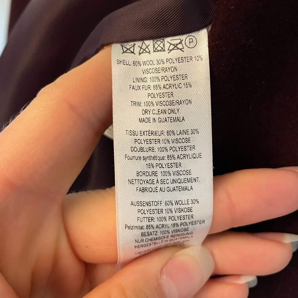 🚚MOVING SALE🚚 EUC French Connection | Wool Coat ✨MOST OFFERS ACCEPTED✨ - Picture 8 of 10